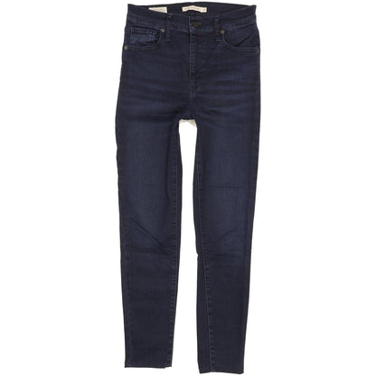 Levi's Mile Women Navy Skinny Slim Stretch Jeans W26 L27