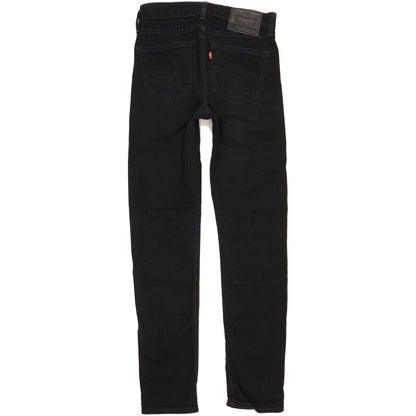 Levi's 510 Men Black Skinny Slim Stretch Jeans W28 L31