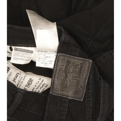 Levi's 510 Men Black Skinny Slim Stretch Jeans W28 L31