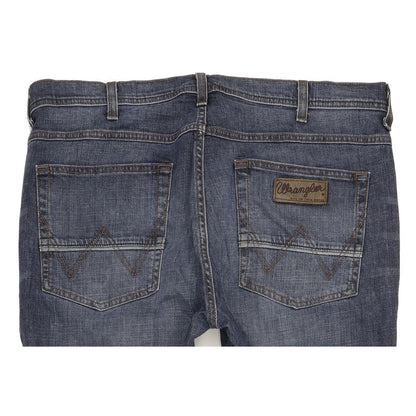 Wrangler Arizona Men Blue Straight Regular Stretch Jeans W38 L31