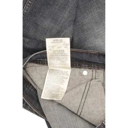 Wrangler Arizona Men Blue Straight Regular Stretch Jeans W38 L31