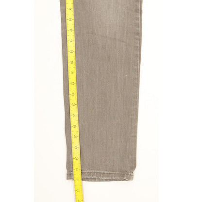 Levi's 511 Men Grey Straight Slim Stretch Jeans W32 L31