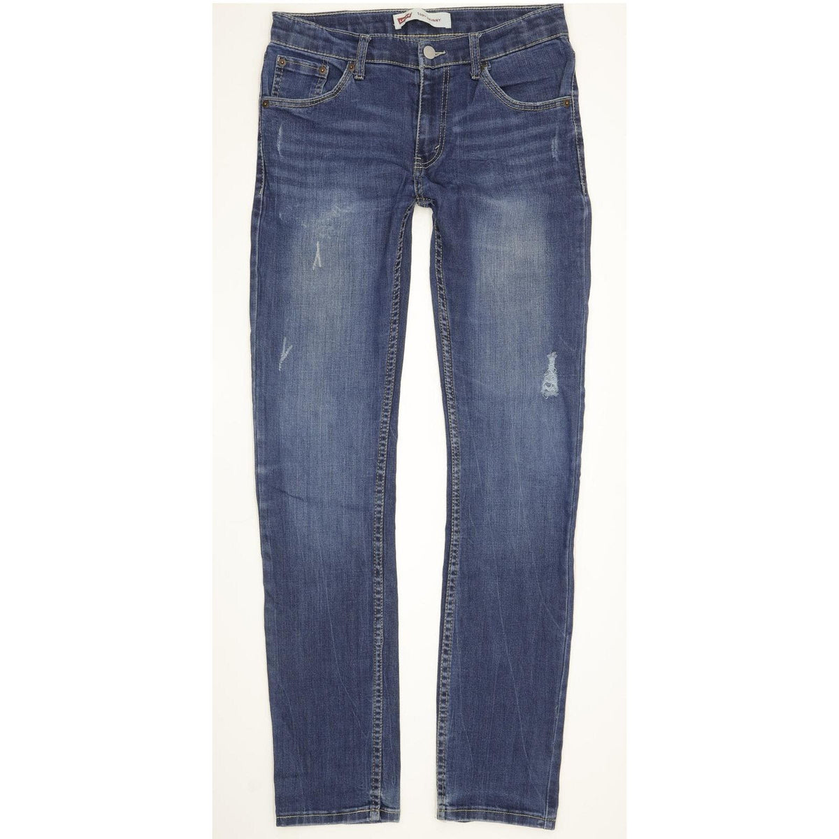 Levi's 510 Kids Blue Skinny Slim Stretch Jeans W28 L32