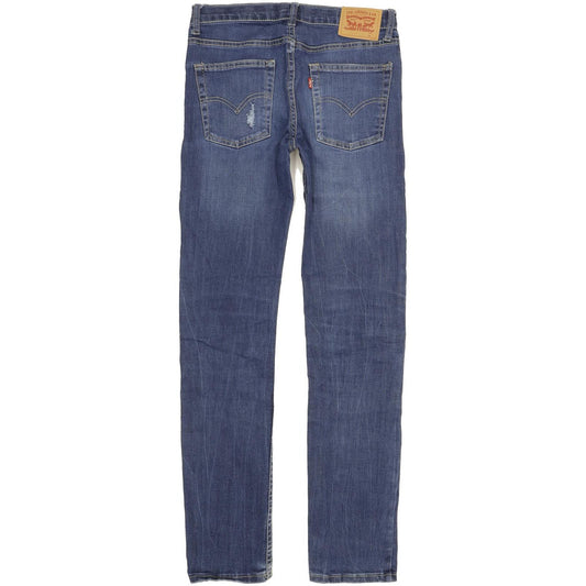 Levi's 510 Kids Blue Skinny Slim Stretch Jeans W28 L32