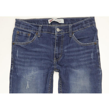 Levi's 510 Kids Blue Skinny Slim Stretch Jeans W28 L32