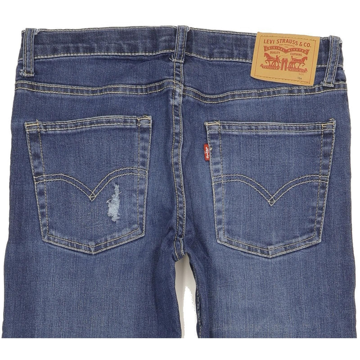 Levi's 510 Kids Blue Skinny Slim Stretch Jeans W28 L32