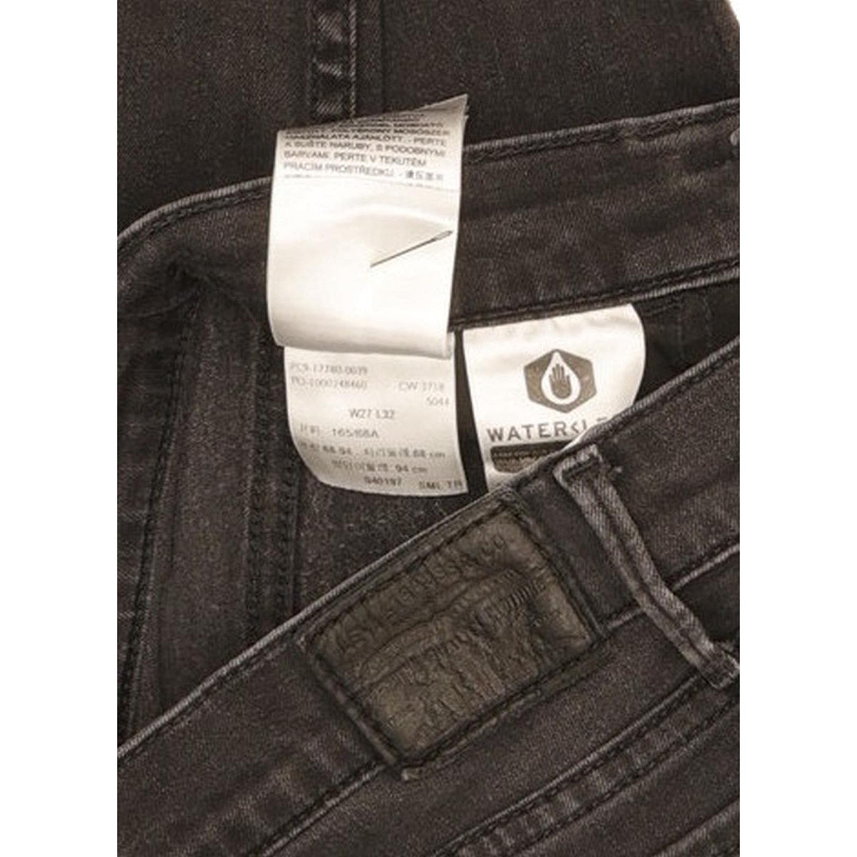 Levi's 710 Super Women Black Skinny Slim Stretch Jeans W27 L31