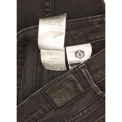 Levi's 710 Super Women Black Skinny Slim Stretch Jeans W27 L31