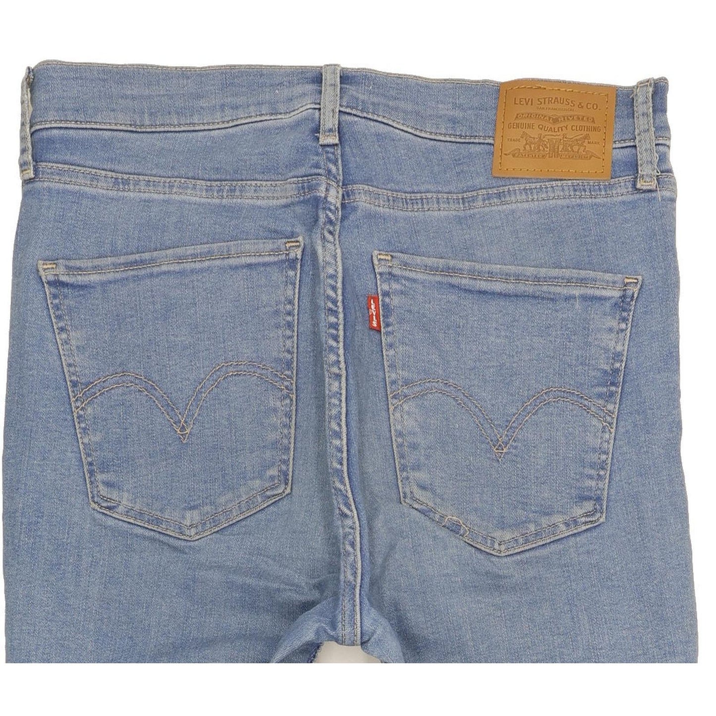 Levi's Mile Blue Skinny Slim Stretch Jeans High Waisted W30 L30
