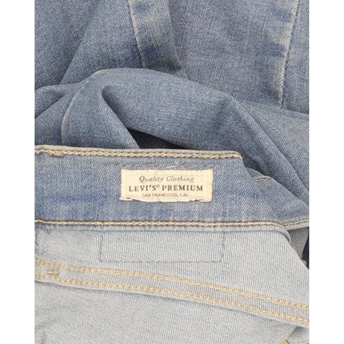 Levi's Mile Blue Skinny Slim Stretch Jeans High Waisted W30 L30