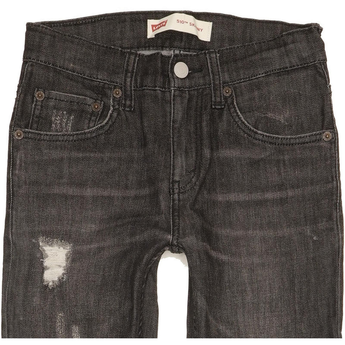 Levi's 510 Kids Black Skinny Slim Stretch Jeans W26 L29
