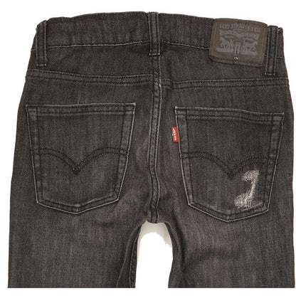 Levi's 510 Kids Black Skinny Slim Stretch Jeans W26 L29