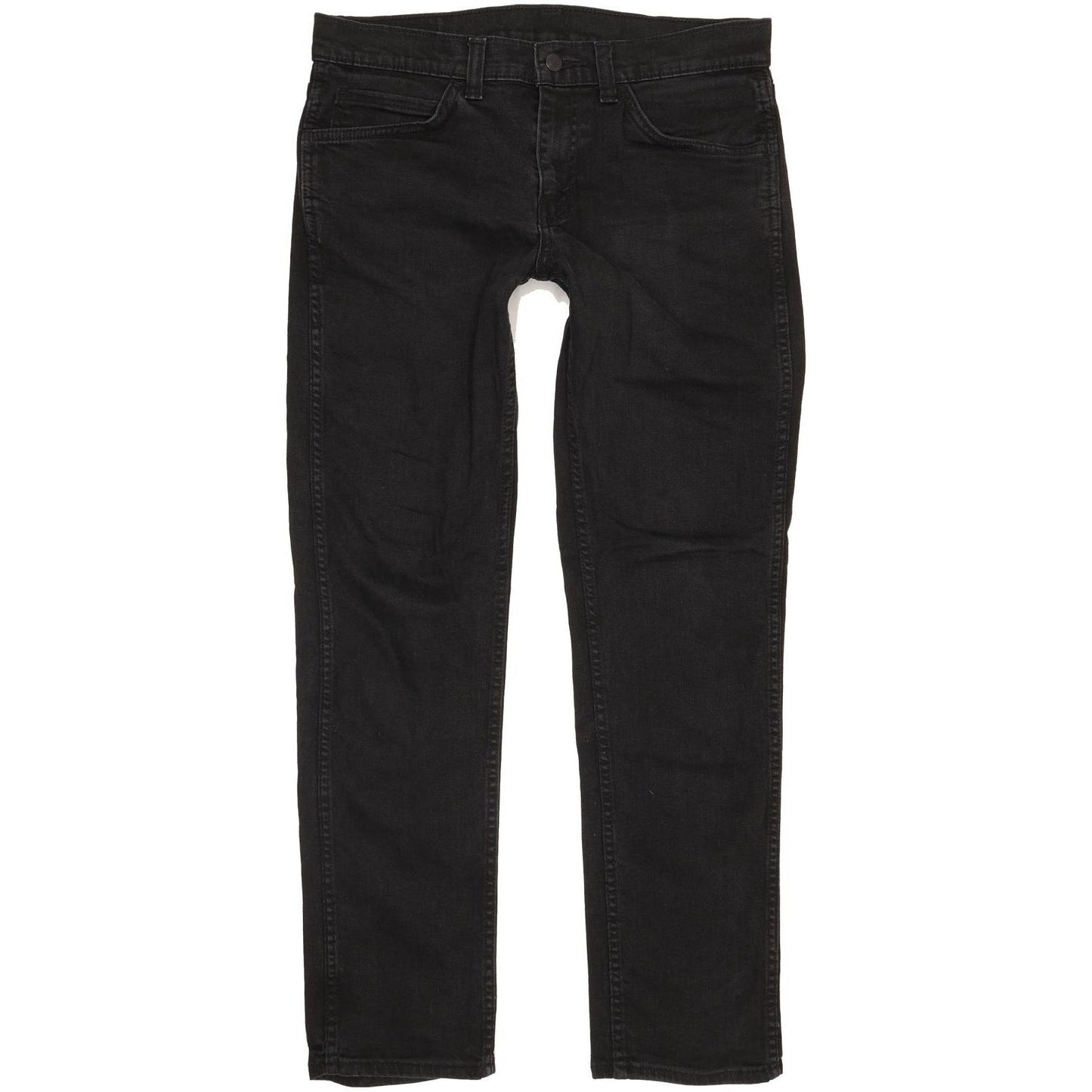 Levi's 511 Men Black Straight Slim Stretch Jeans W32 L31