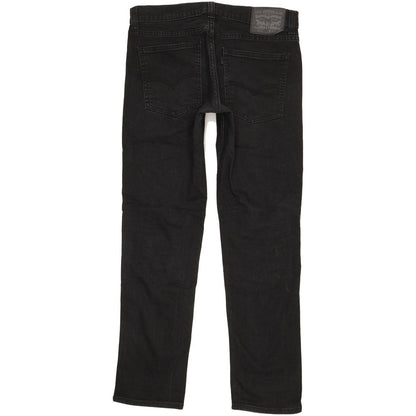 Levi's 511 Men Black Straight Slim Stretch Jeans W32 L31