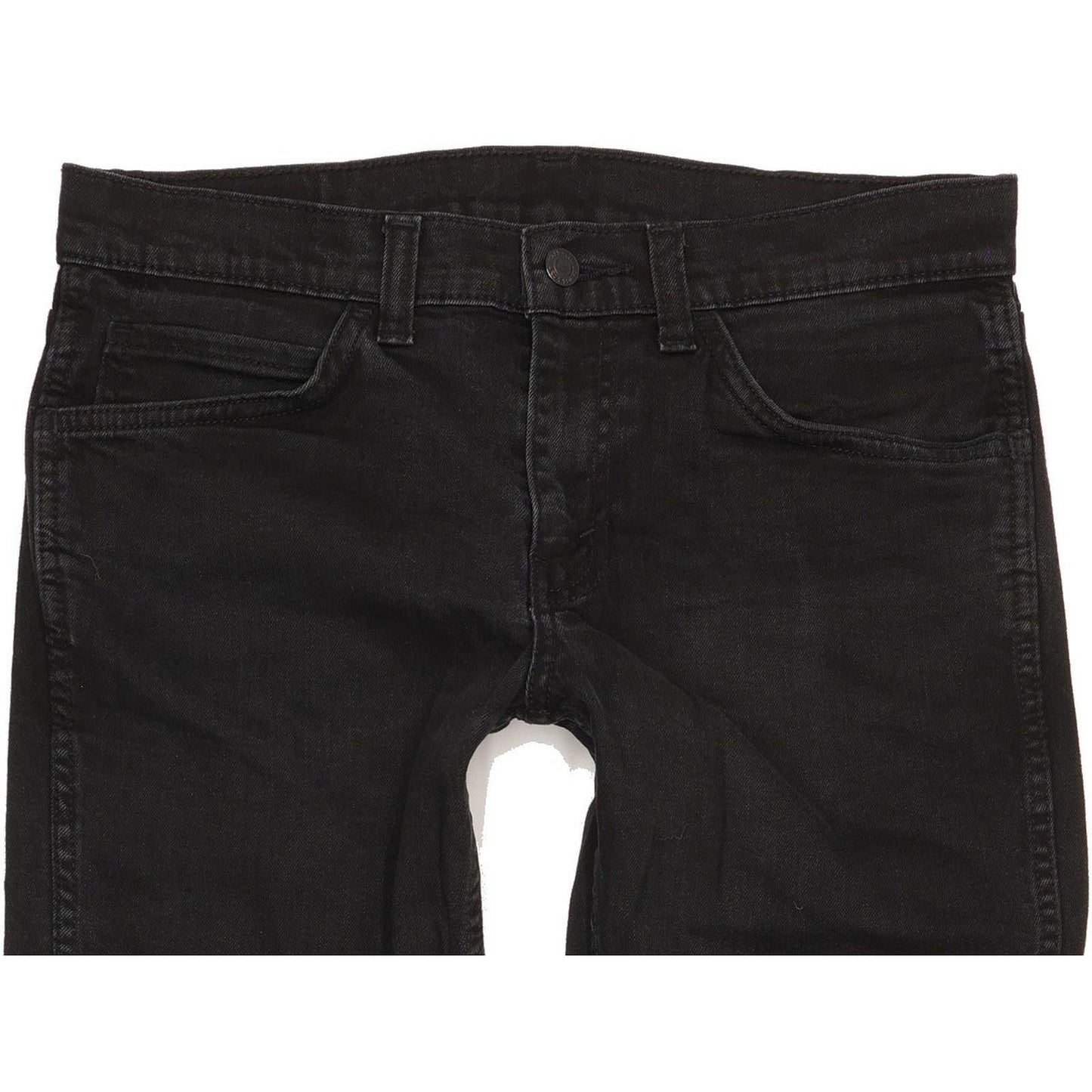 Levi's 511 Men Black Straight Slim Stretch Jeans W32 L31