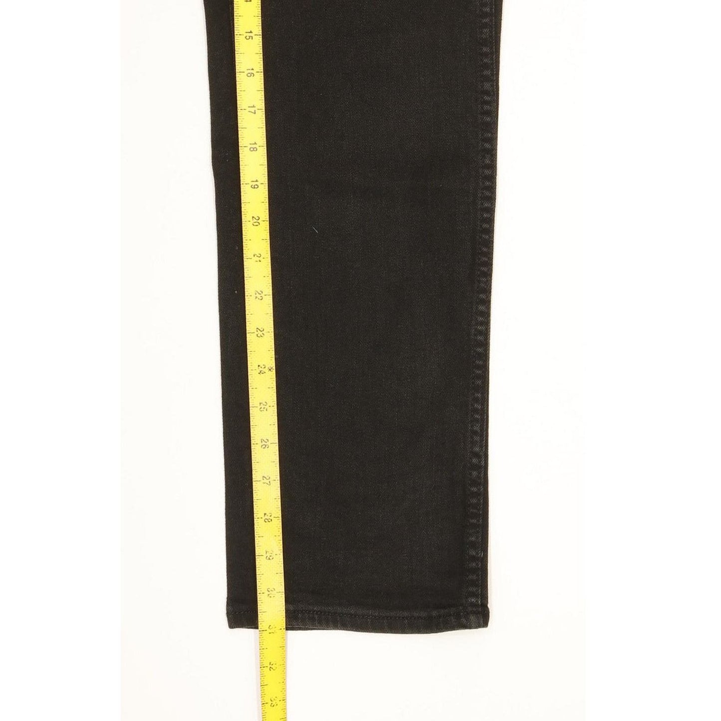 Levi's 511 Men Black Straight Slim Stretch Jeans W32 L31