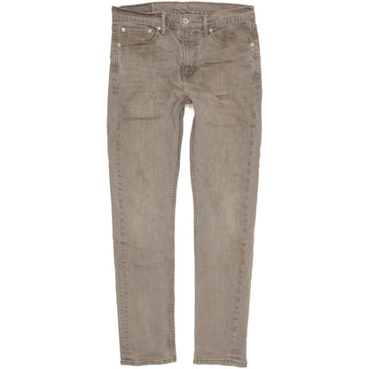 Levi's Men Grey Skinny Slim Stretch Jeans W31 L31