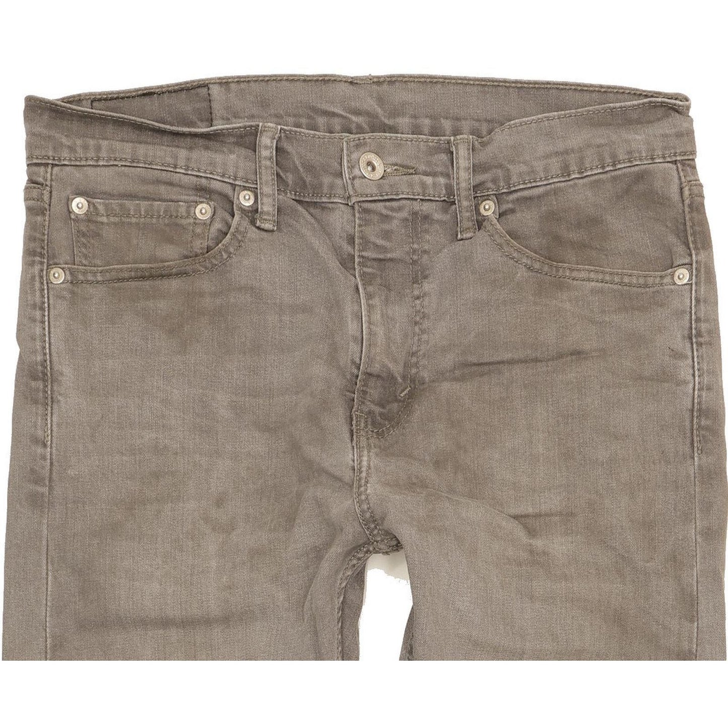 Levi's Men Grey Skinny Slim Stretch Jeans W31 L31