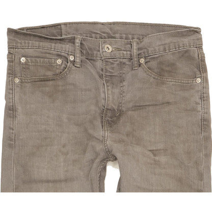 Levi's Men Grey Skinny Slim Stretch Jeans W31 L31