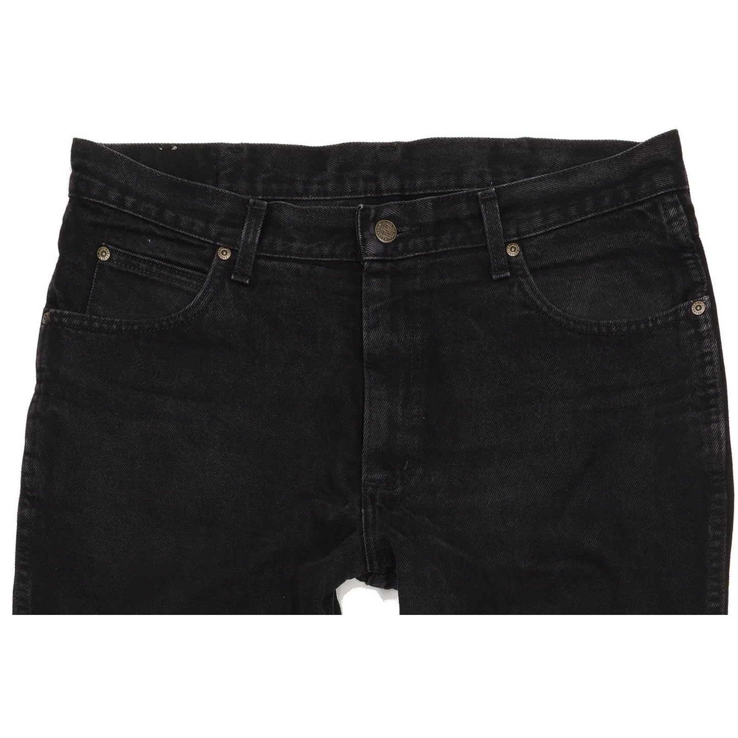 Wrangler Comfort Men Black Straight Regular Jeans W36 L30
