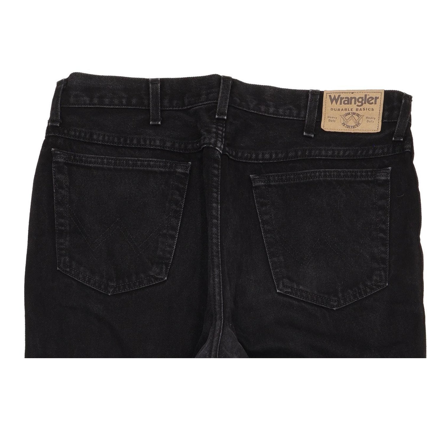Wrangler Comfort Men Black Straight Regular Jeans W36 L30