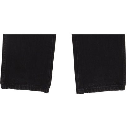 Wrangler Comfort Men Black Straight Regular Jeans W36 L30