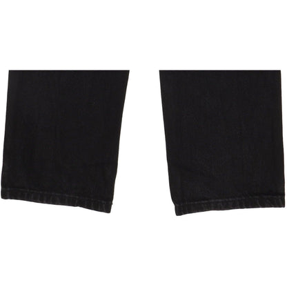 Wrangler Comfort Men Black Straight Regular Jeans W36 L30