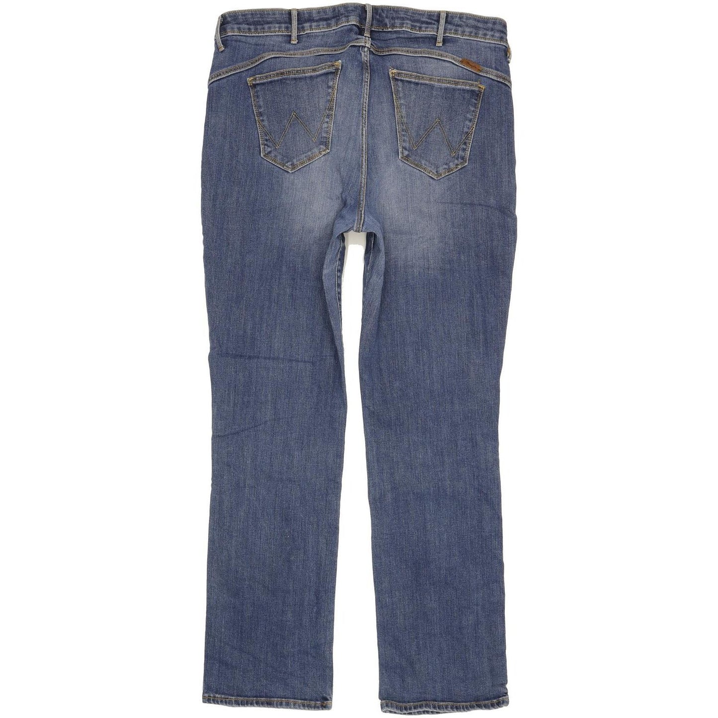 Wrangler Sara Women Blue Straight Regular Stretch Jeans W34 L30