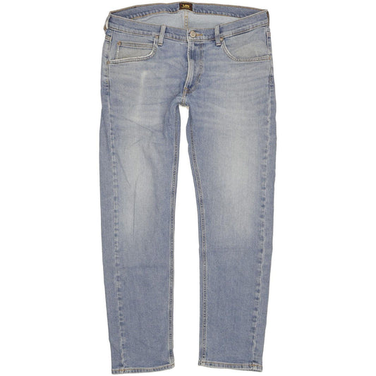 Lee Daren Men Blue Straight Slim Stretch Jeans W34 L30
