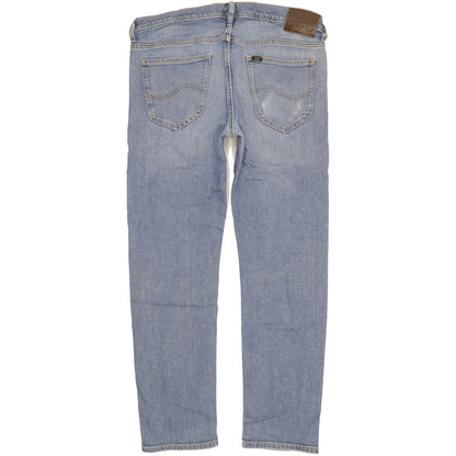 Lee Daren Men Blue Straight Slim Stretch Jeans W34 L30