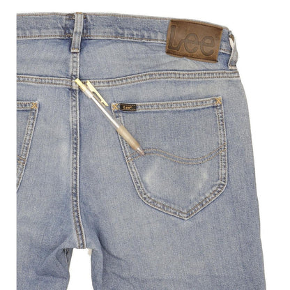 Lee Daren Men Blue Straight Slim Stretch Jeans W34 L30