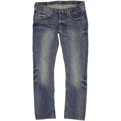 Lee Daren Men Blue Straight Slim Jeans W33 L31