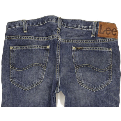 Lee Daren Men Blue Straight Slim Jeans W33 L31
