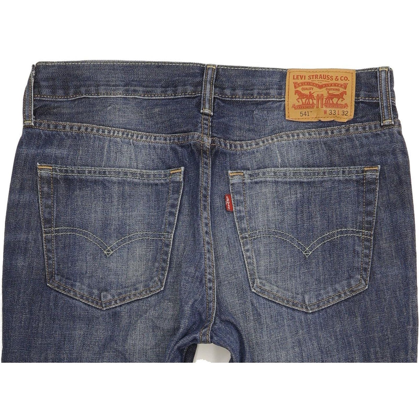 Levi's 541 Men Blue Straight Regular Jeans W33 L32