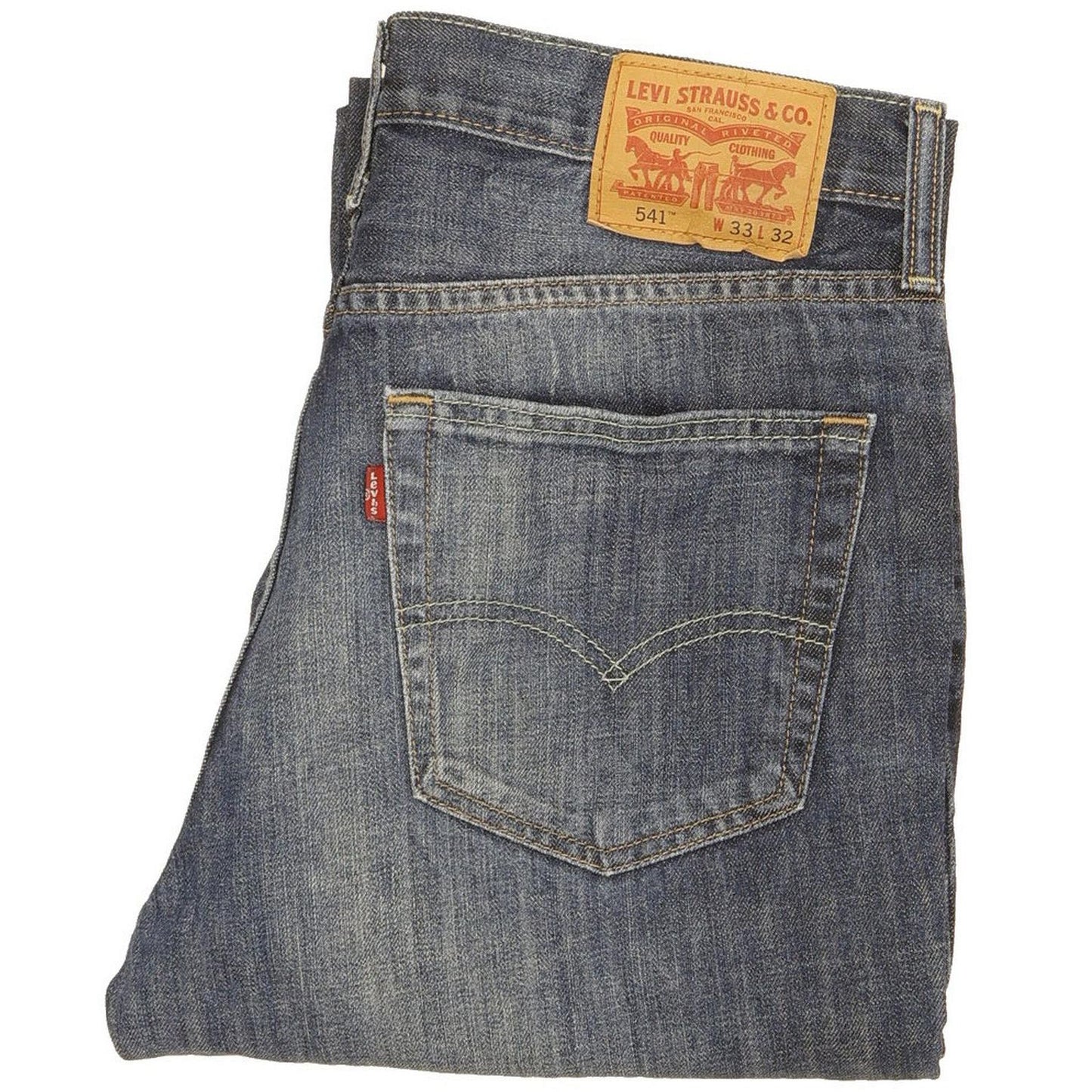 Levi's 541 Men Blue Straight Regular Jeans W33 L32