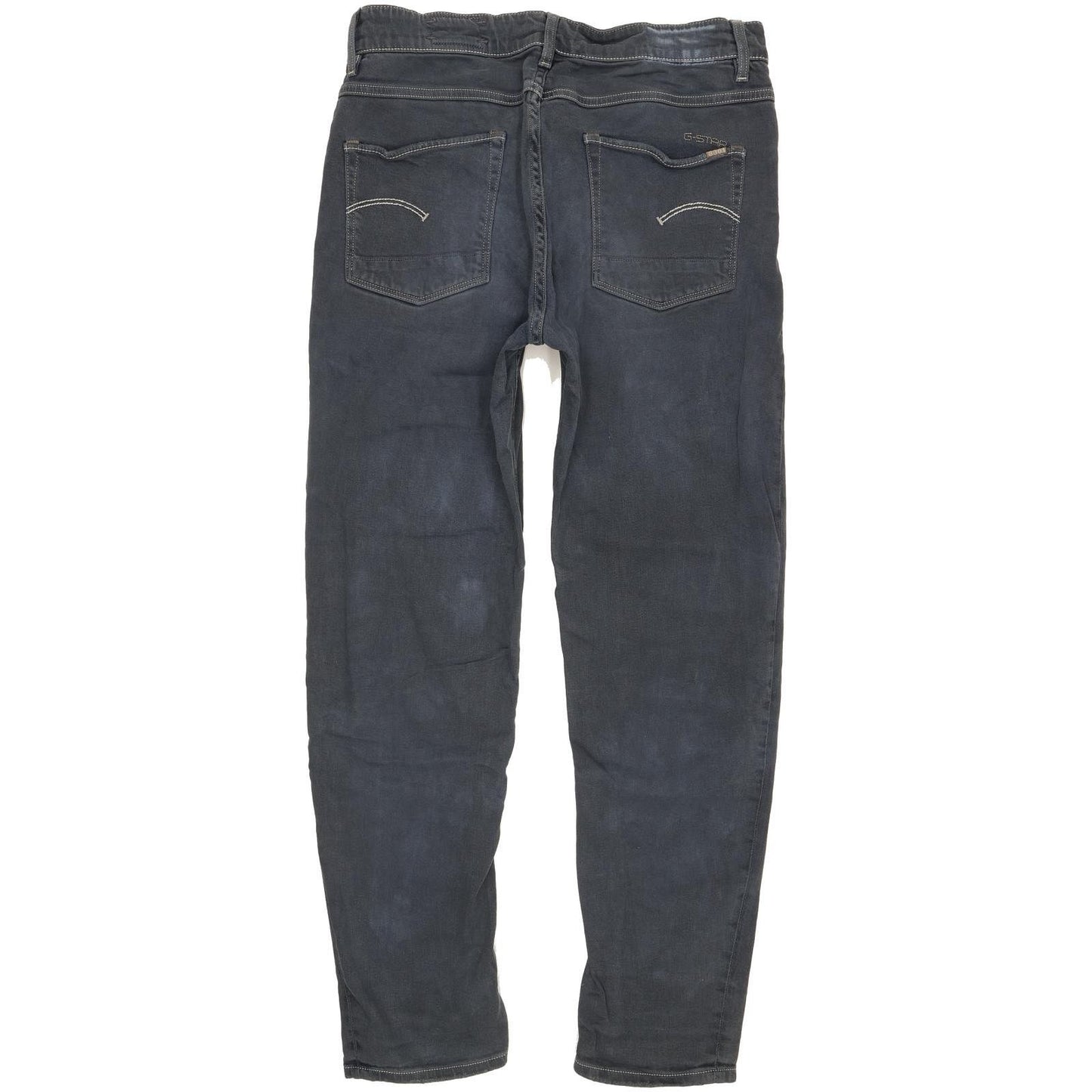 G-Star 3301 Women Grey Tapered Slim Stretch Jeans W28 L28