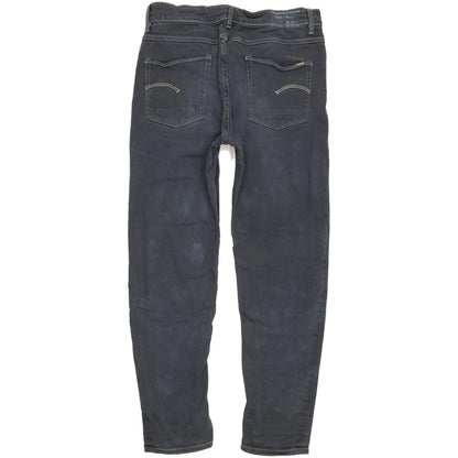 G-Star 3301 Women Grey Tapered Slim Stretch Jeans W28 L28