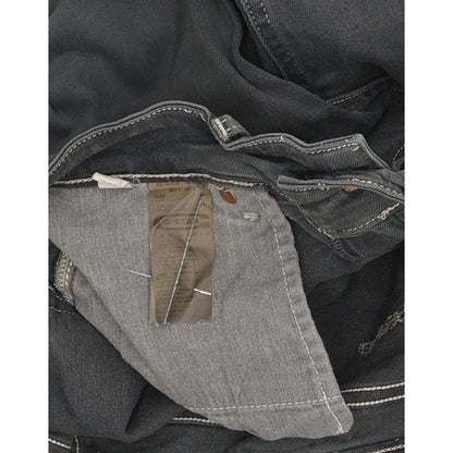 G-Star 3301 Women Grey Tapered Slim Stretch Jeans W28 L28