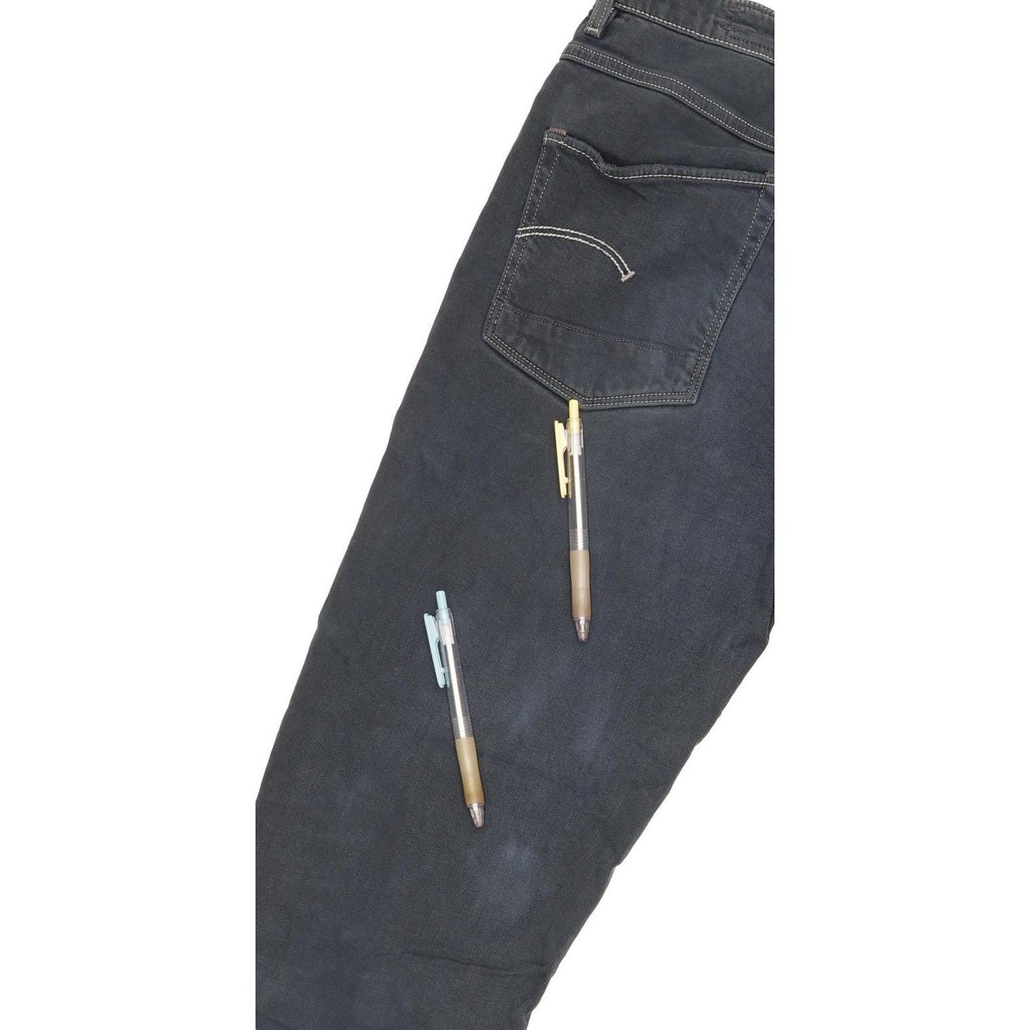 G-Star 3301 Women Grey Tapered Slim Stretch Jeans W28 L28