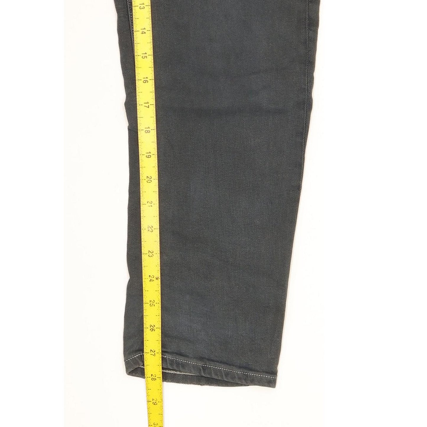 G-Star 3301 Women Grey Tapered Slim Stretch Jeans W28 L28