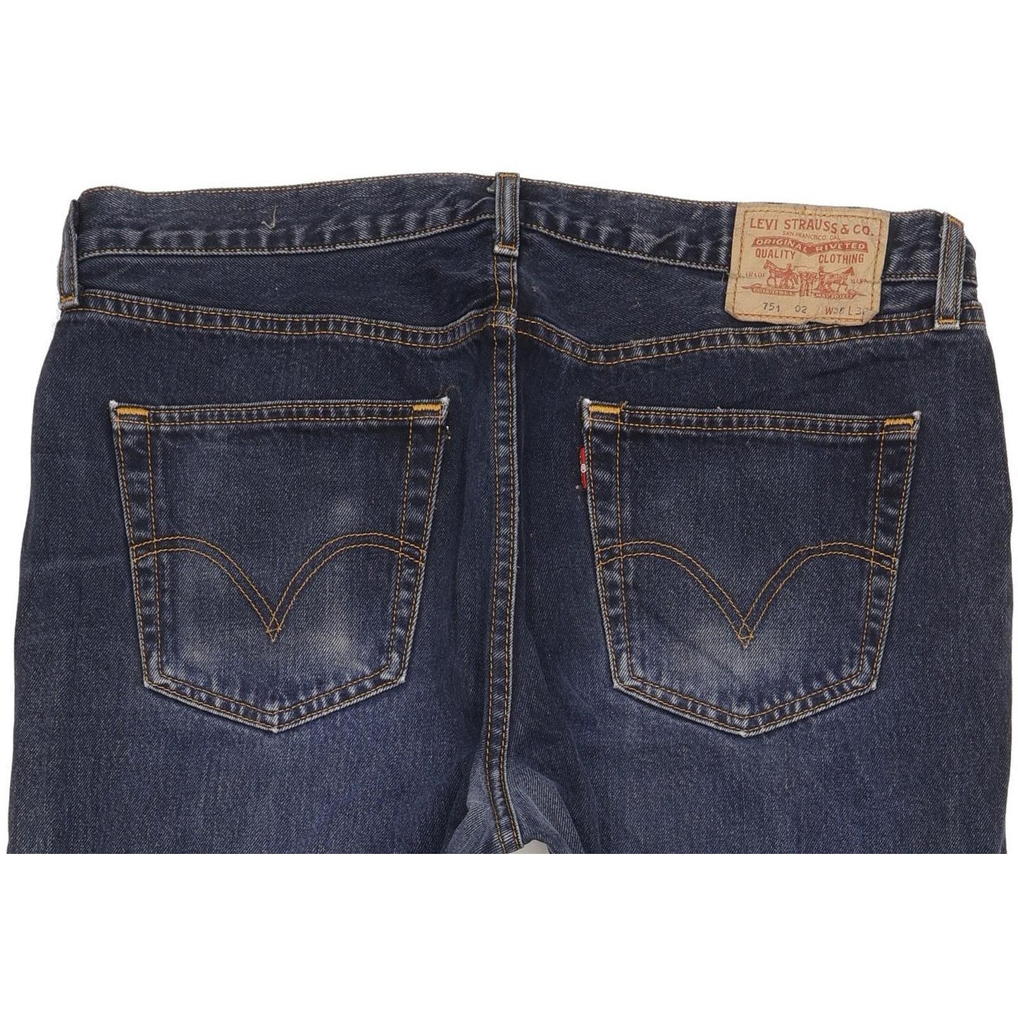 Levi's 751 Men Blue Straight Regular Jeans W38 L30