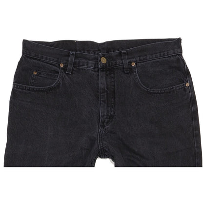 Lee Kansas Men Black Straight Regular Jeans W35 L34