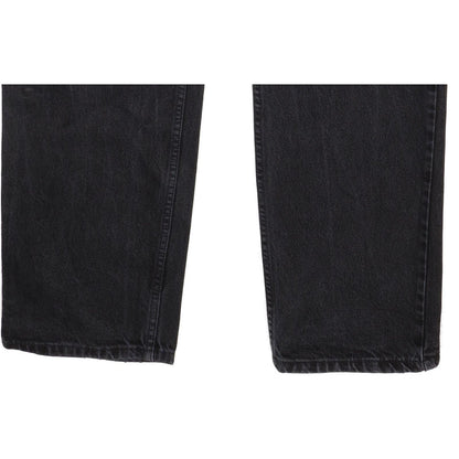 Lee Kansas Men Black Straight Regular Jeans W35 L34