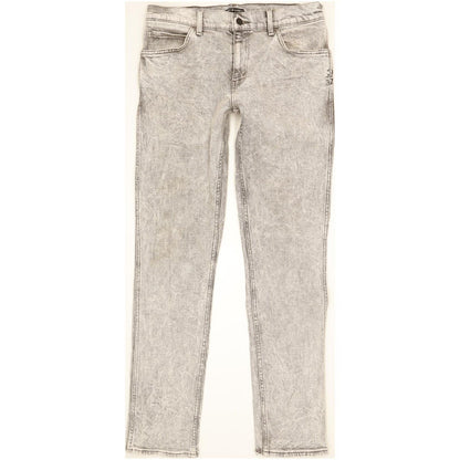 Levi's Line 8 Men Grey Straight Slim Stretch Jeans W32 L33
