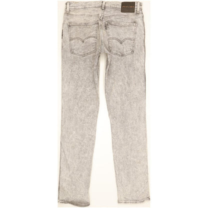 Levi's Line 8 Men Grey Straight Slim Stretch Jeans W32 L33