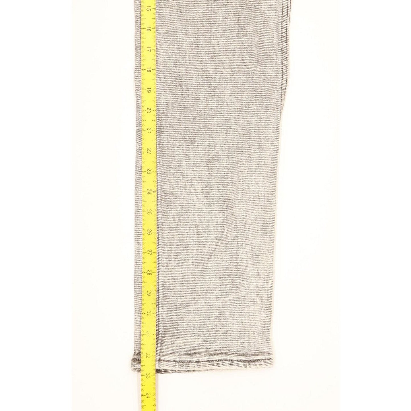 Levi's Line 8 Men Grey Straight Slim Stretch Jeans W32 L33
