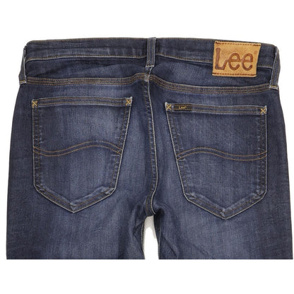 Lee Daren Men Blue Straight Slim Stretch Jeans W32 L32