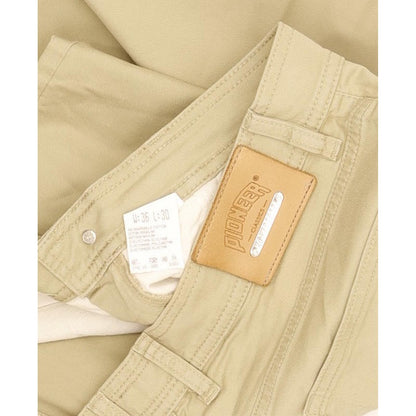 Pioneer Men Beige Straight Classic Stretch Jeans W36 L29