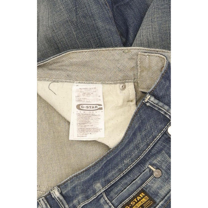 G-Star Midge Women Blue Straight Slim Stretch Jeans W30 L32