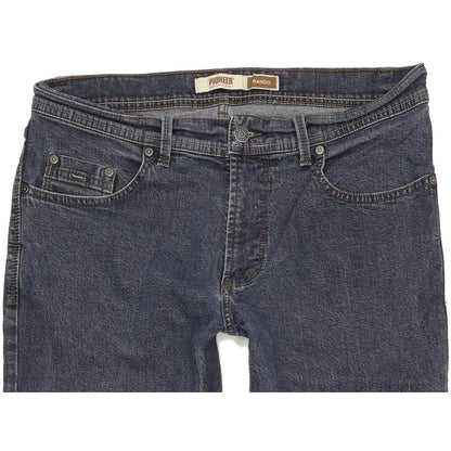 Pioneer Rando Men Blue Straight Regular Stretch Jeans W34 L30